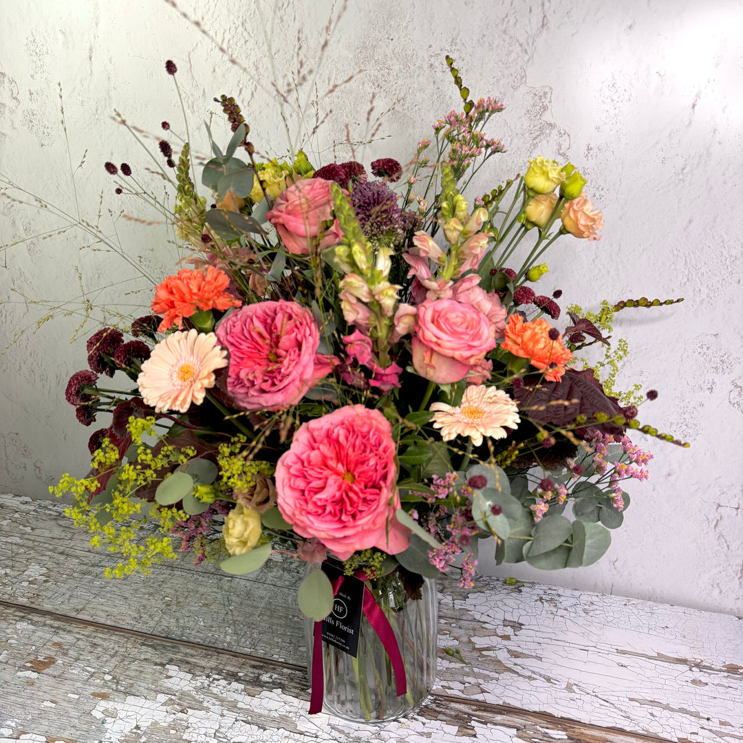 Mulberry Vase Arrangement