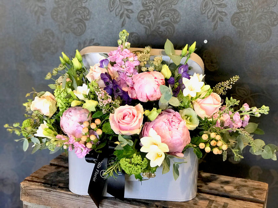 Flowers in Baskets & Containers