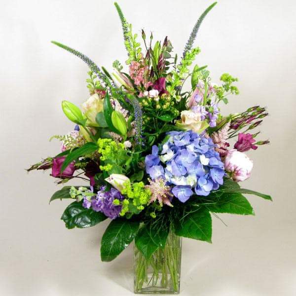Flowers in vases