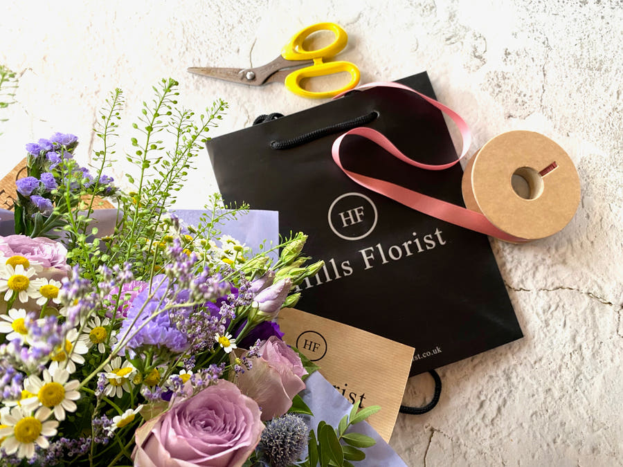Hand tied bouquets