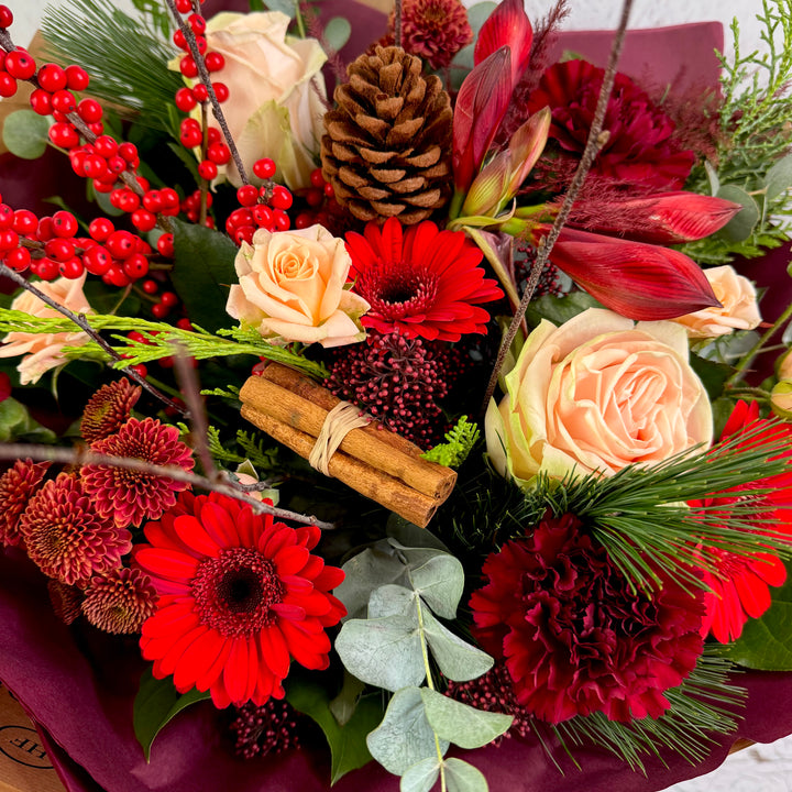 Cosy Christmas Hand Tied