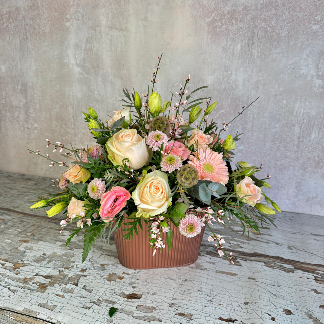 Vintage Blush Arrangement