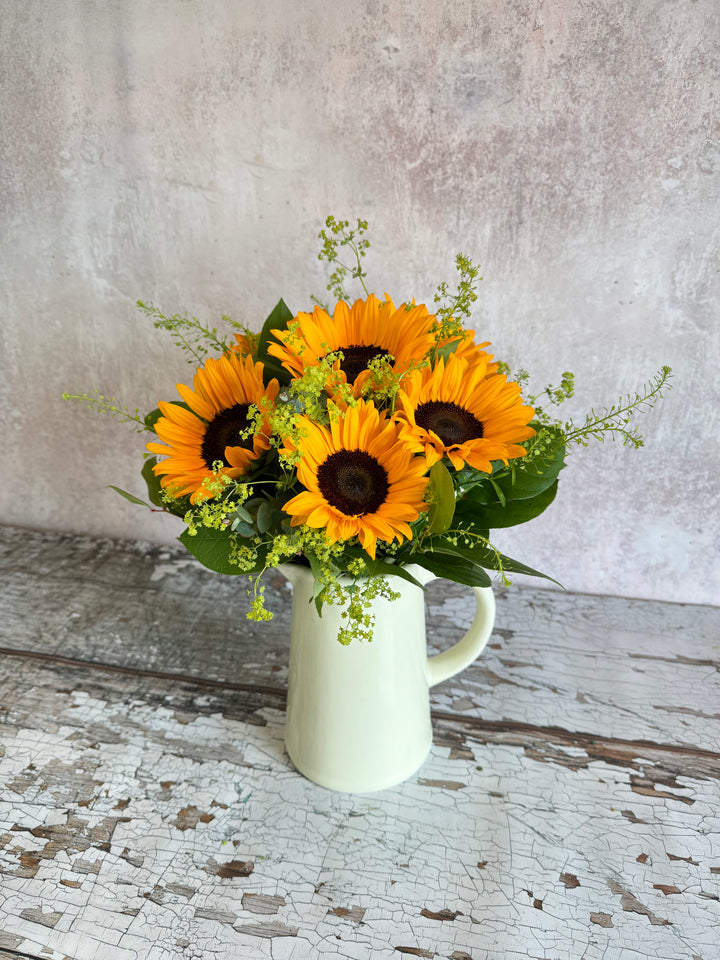 Sunflower Milk Jug