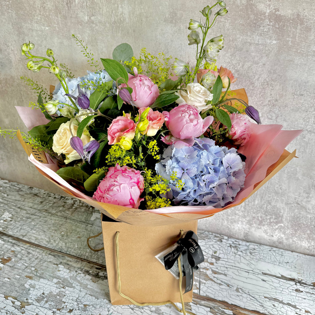 English Summer Garden Hand tied