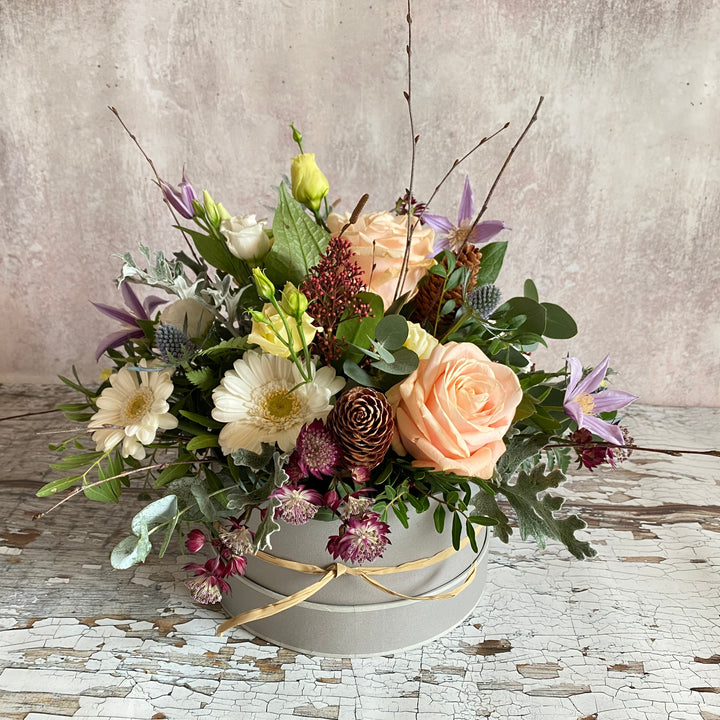 Winter Woodland Hat Box