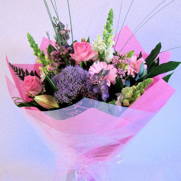 Pink &amp; Lilac Tissue Wrap